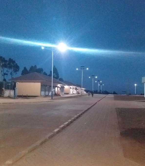 富源县非洲科特迪瓦太阳能路灯工程